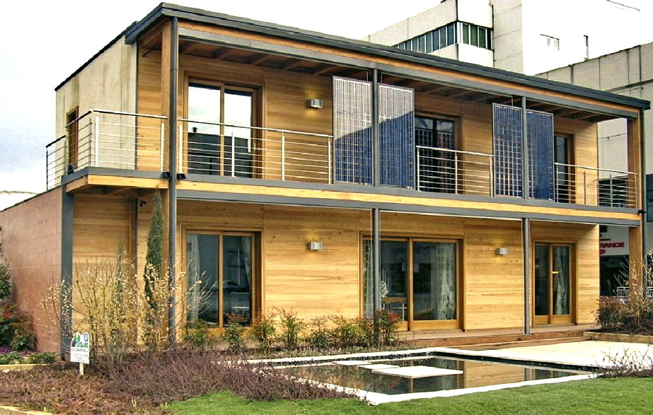 Edificio in biomattone